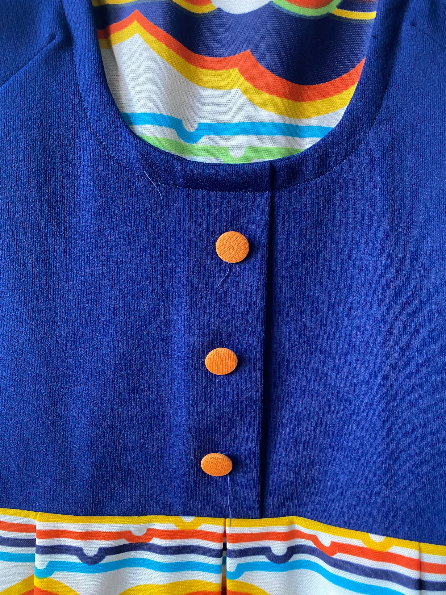 Robe à motif 70s