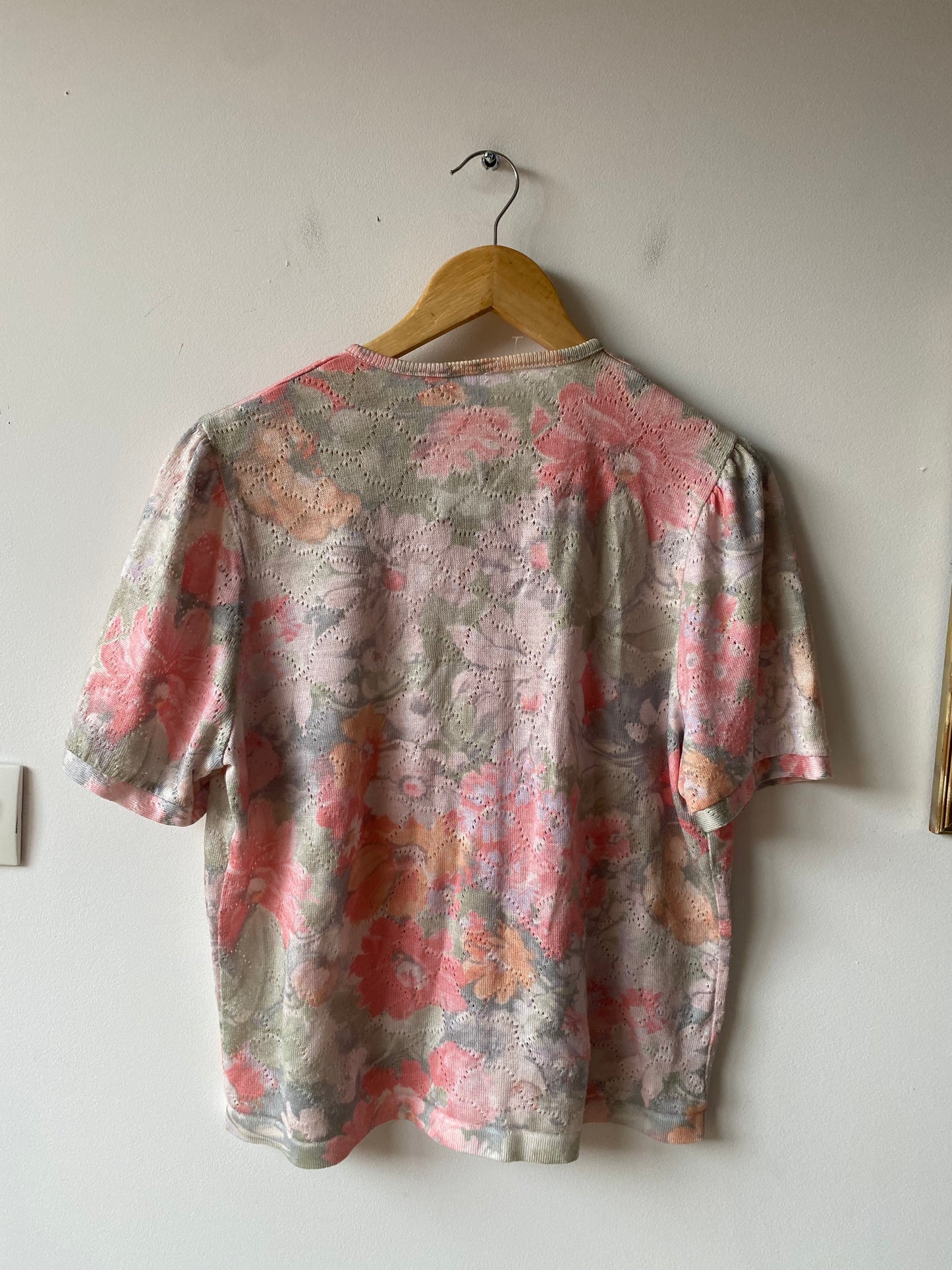 Gilet à fleurs