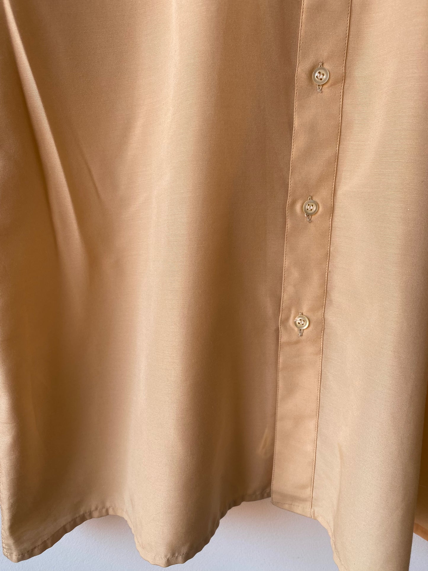 Chemise beige 70s