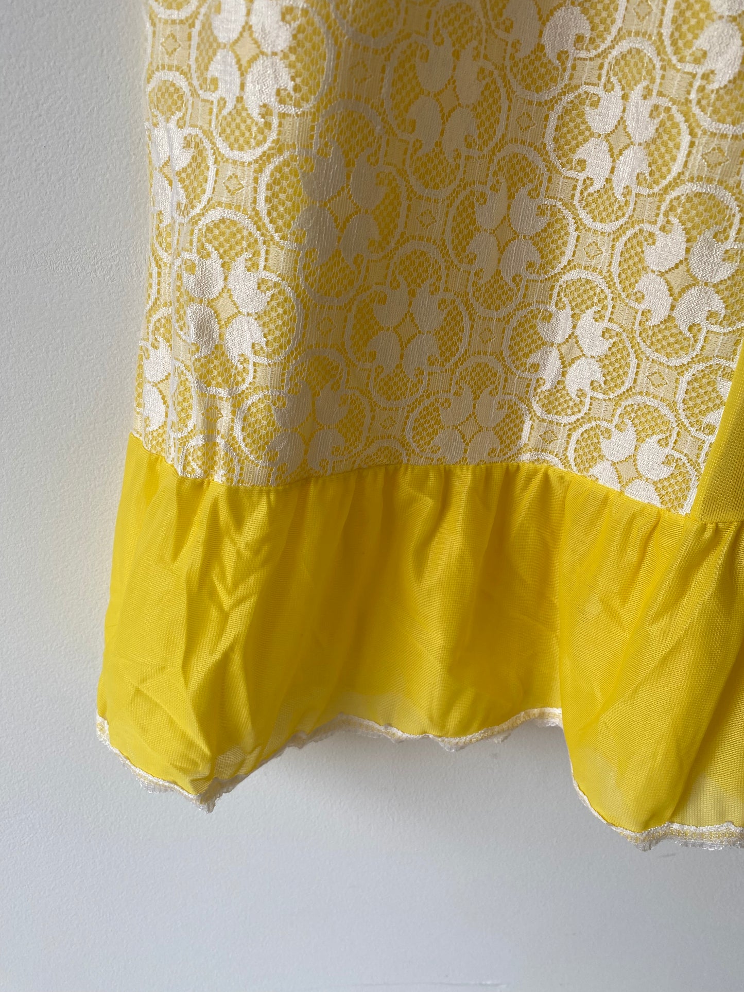Jupon jaune 80s