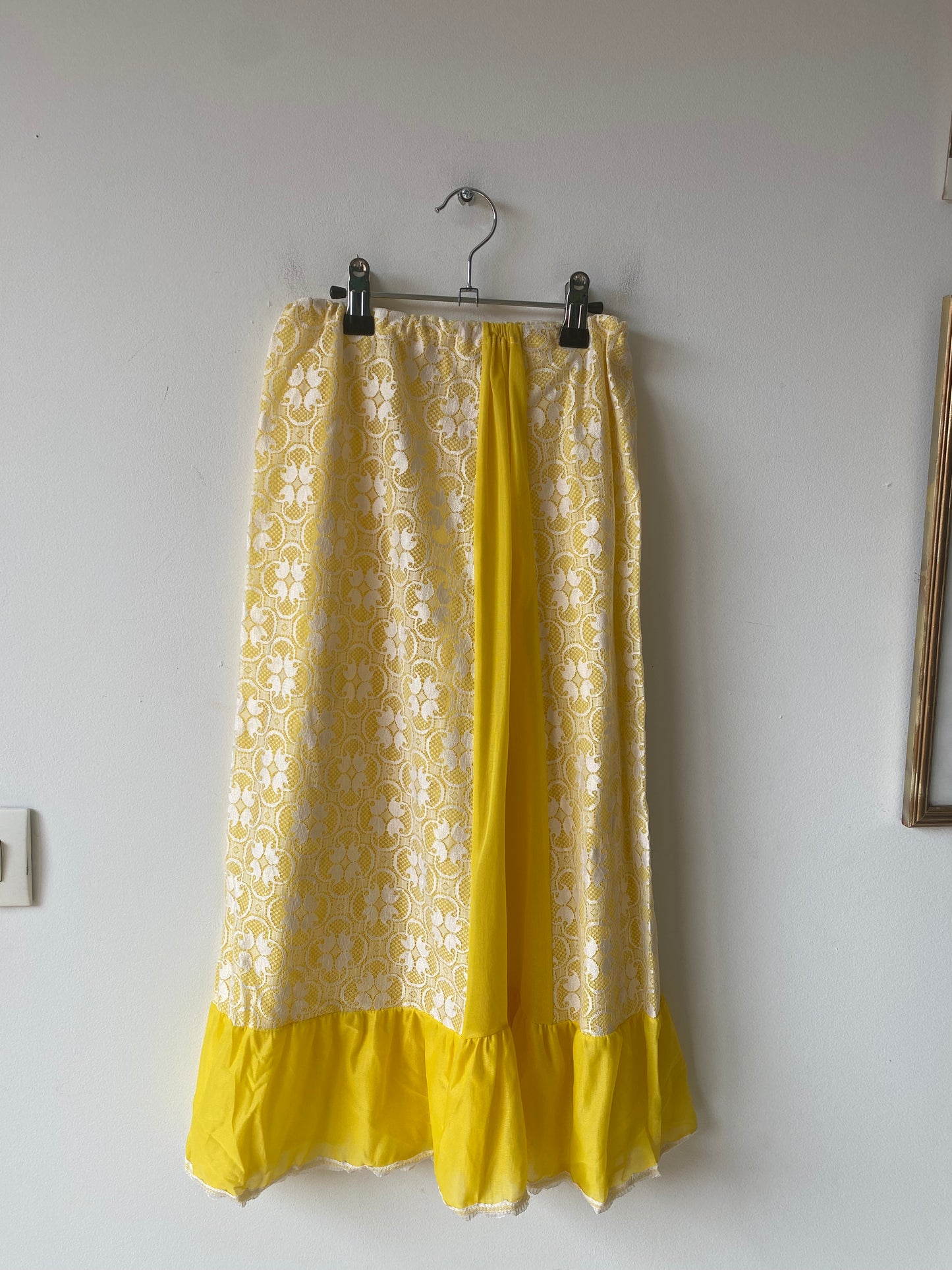 Jupon jaune 80s