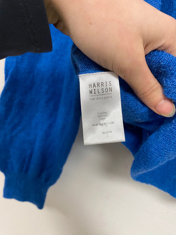 Cardigan bleu Harris Wilson