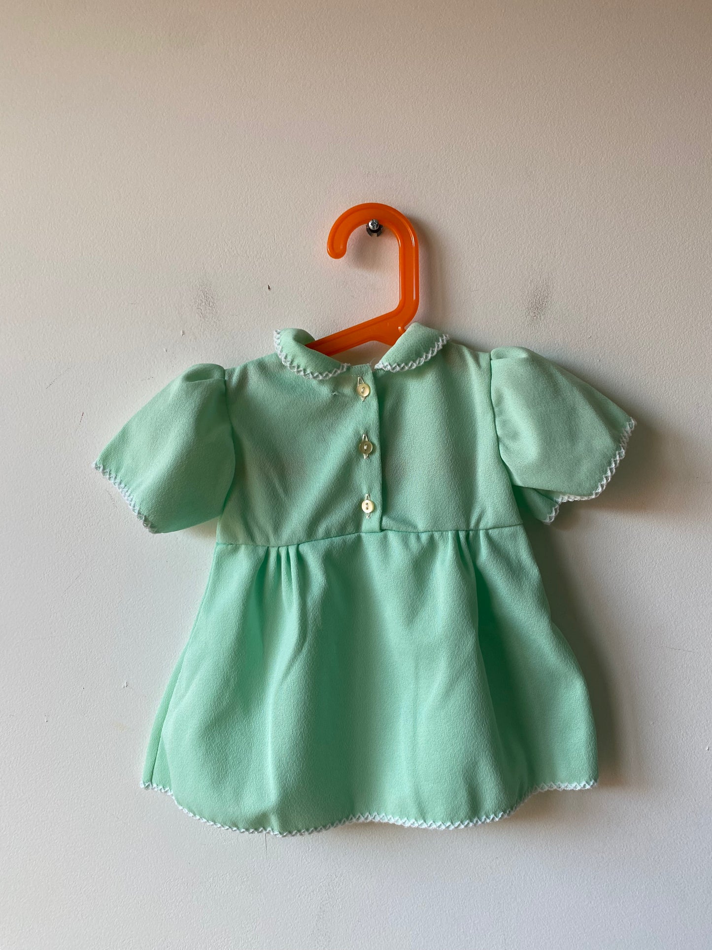 Robe vert d'eau 80s