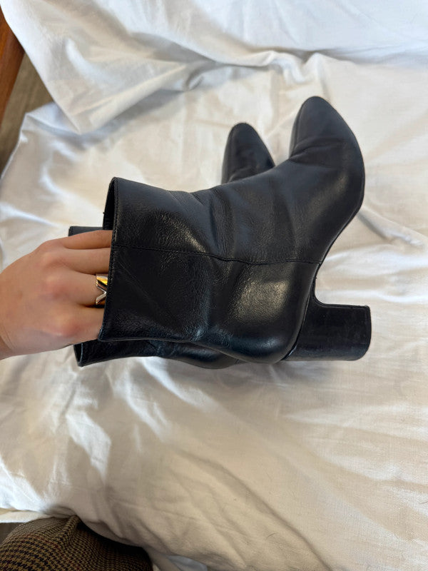 Bottes en cuir Zara
