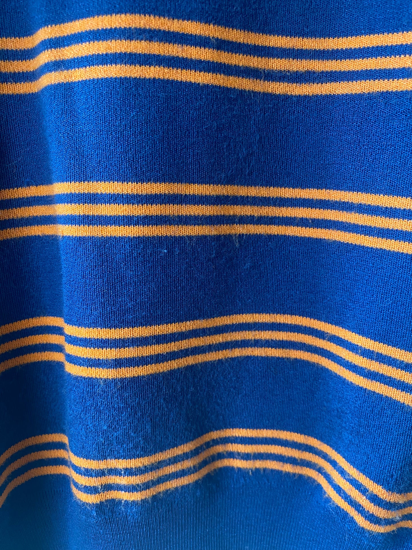 Polo à rayure 80s