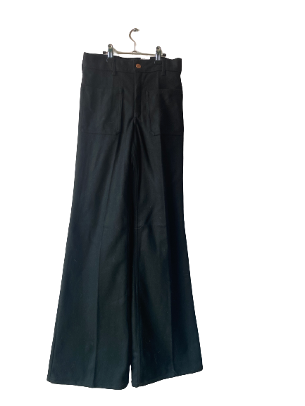Pantalon noir 70s