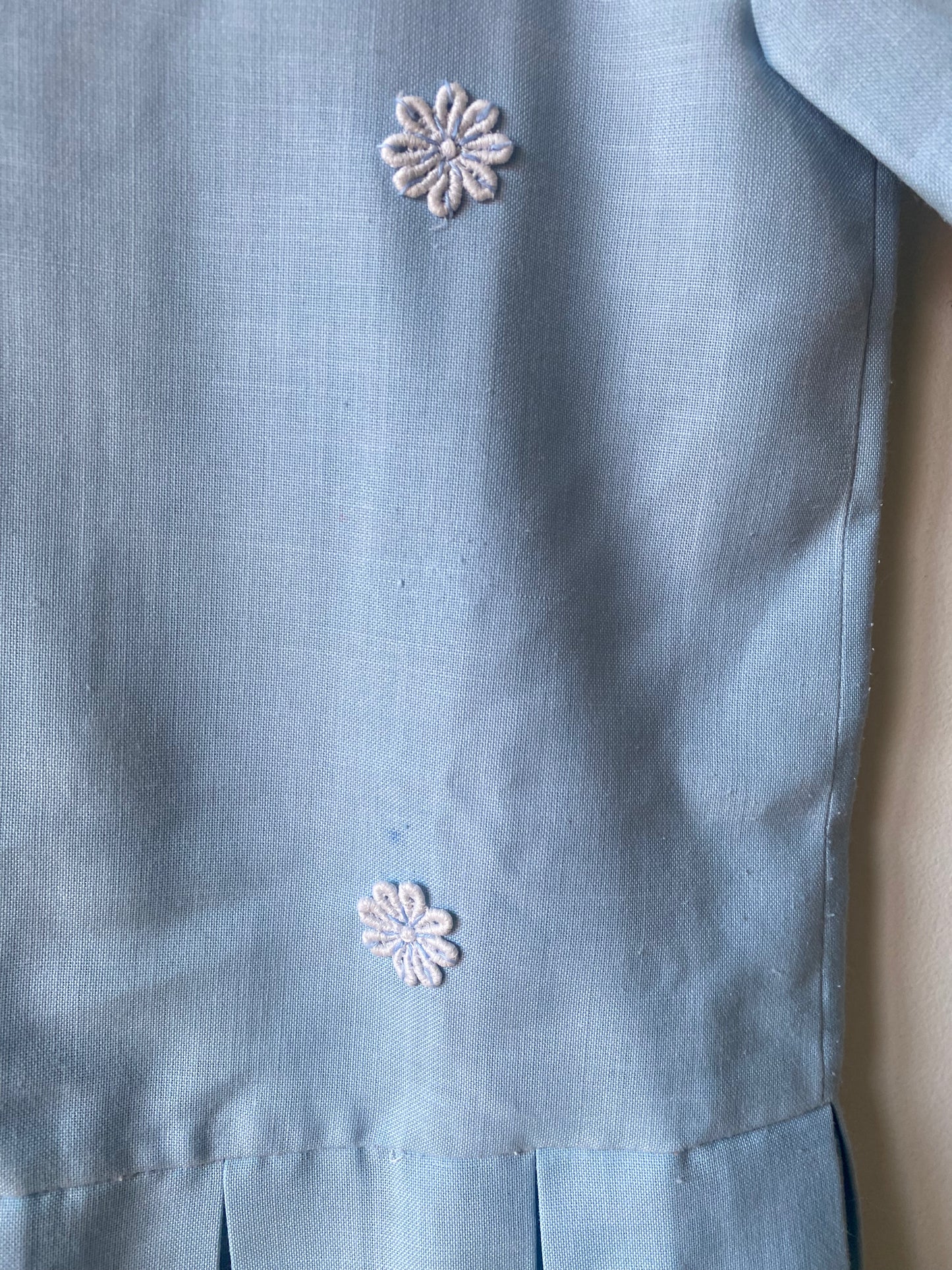 Robe bleu 60s