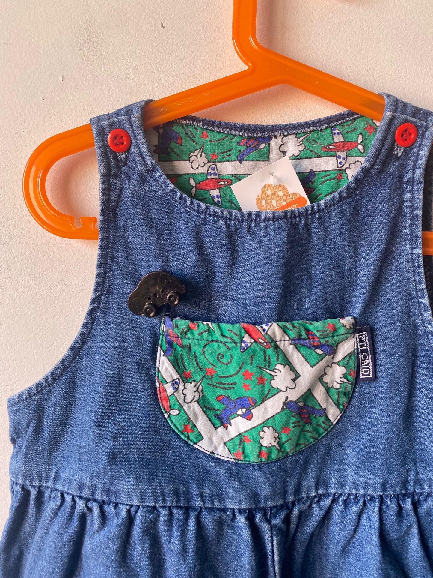 Combinaison en jeans 90s