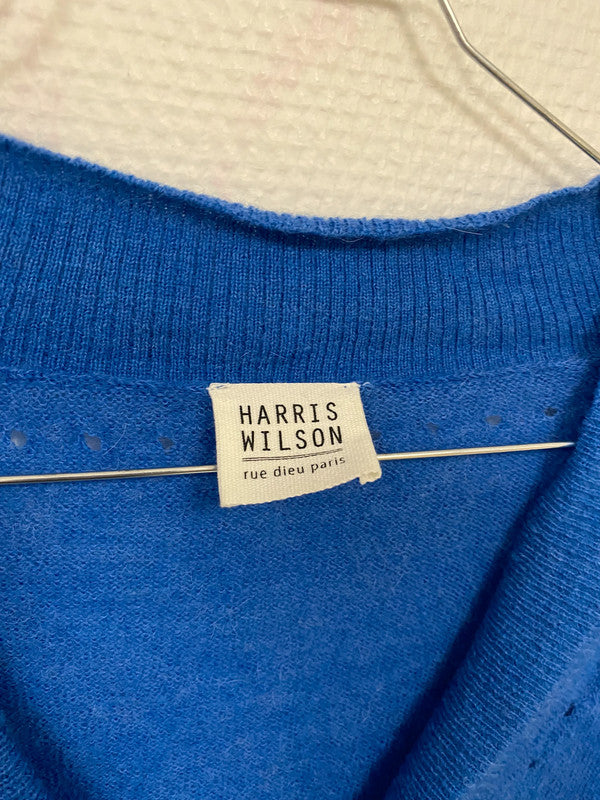 Cardigan bleu Harris Wilson