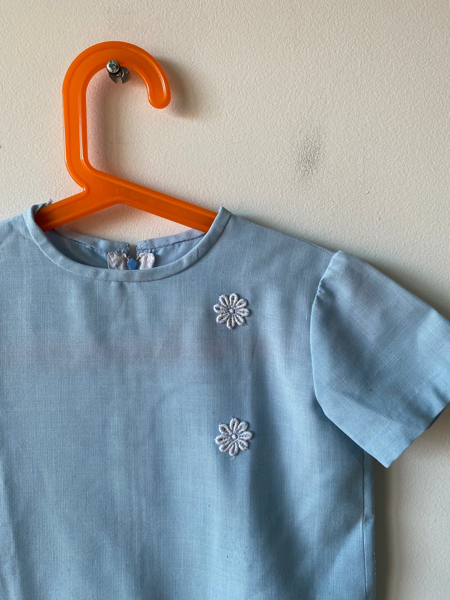 Robe bleu 60s