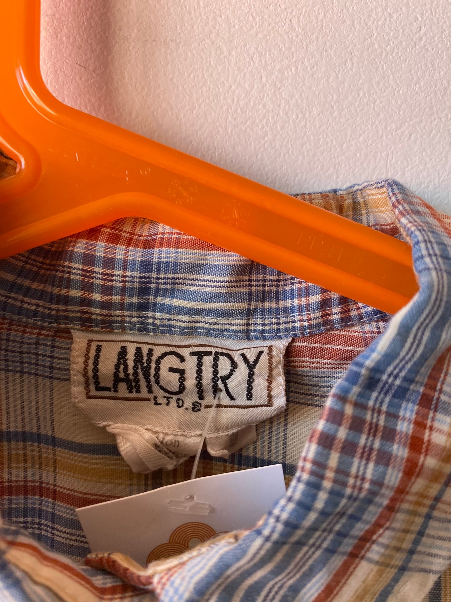 Chemise à carreaux
