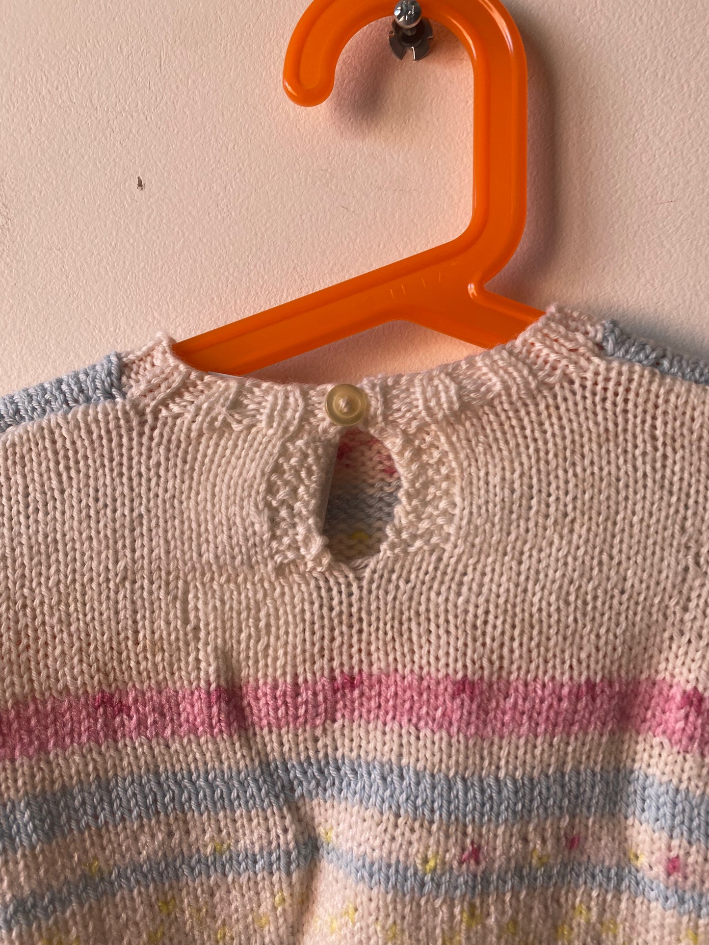 Pull à motif 70s