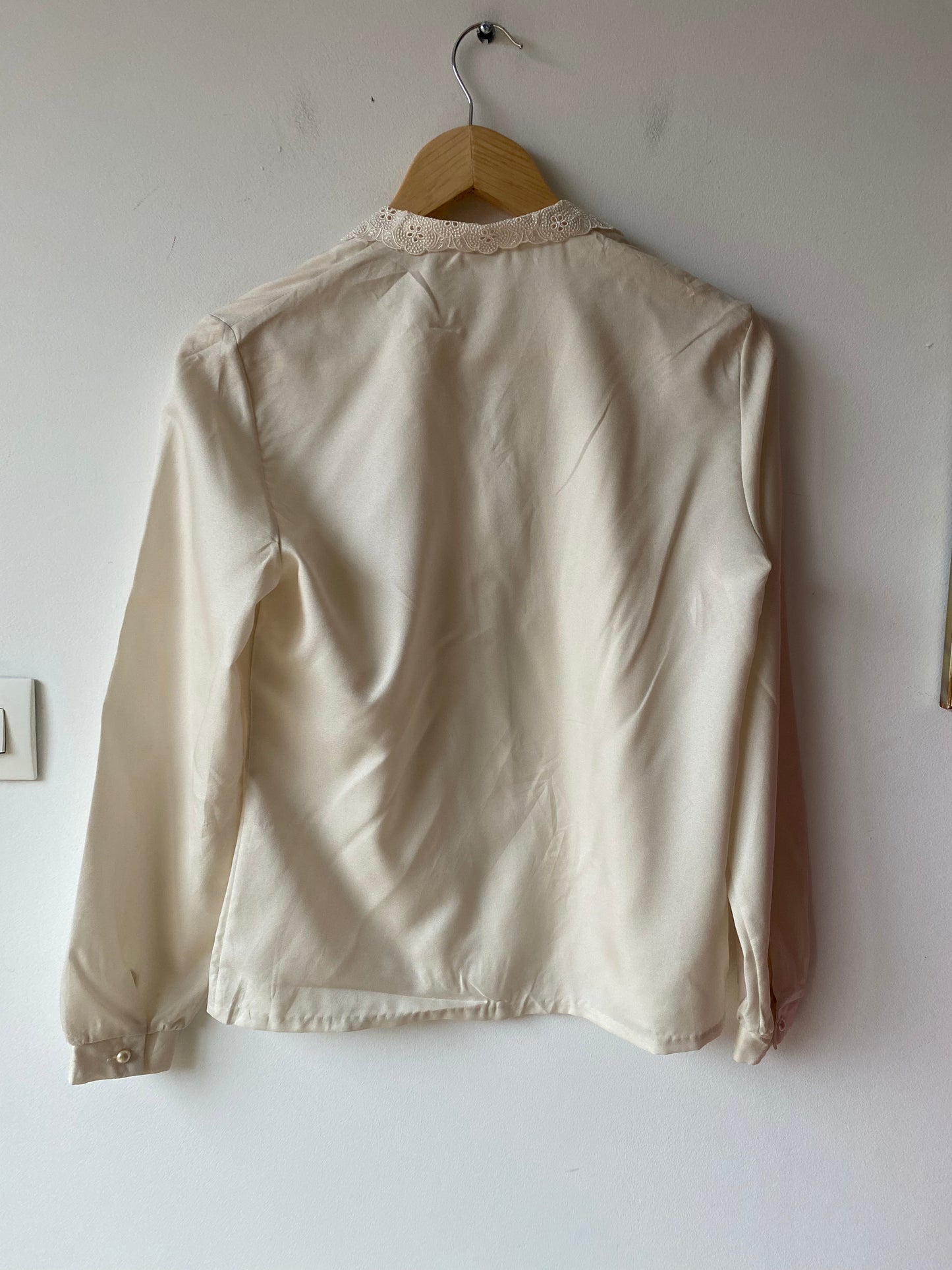 Chemise à pois 80s