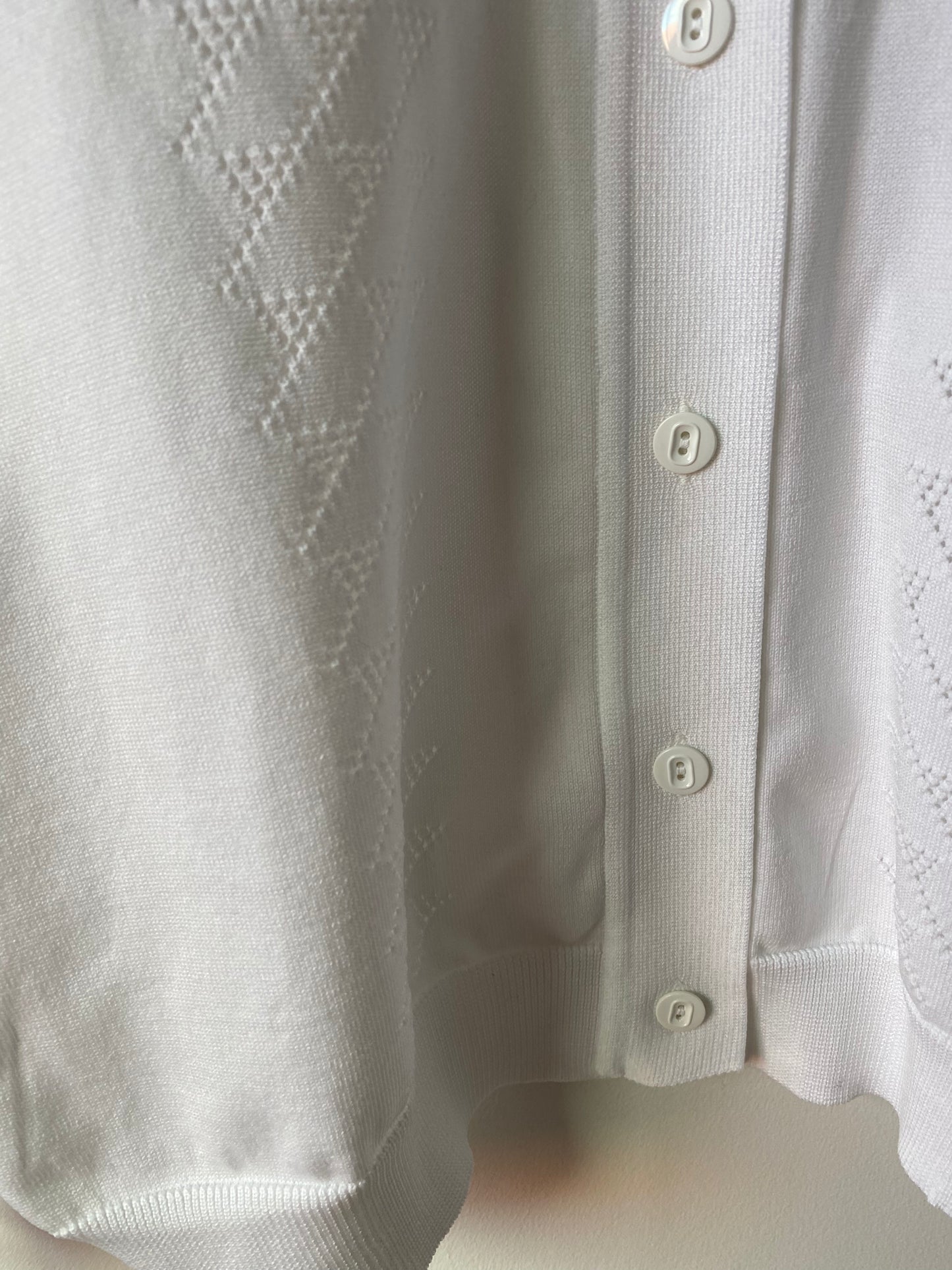 Cardigan blanc