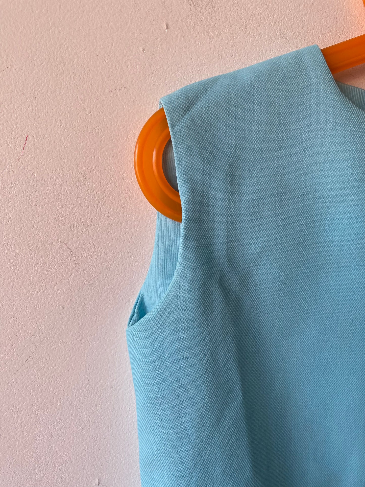 Robe bleu 60s