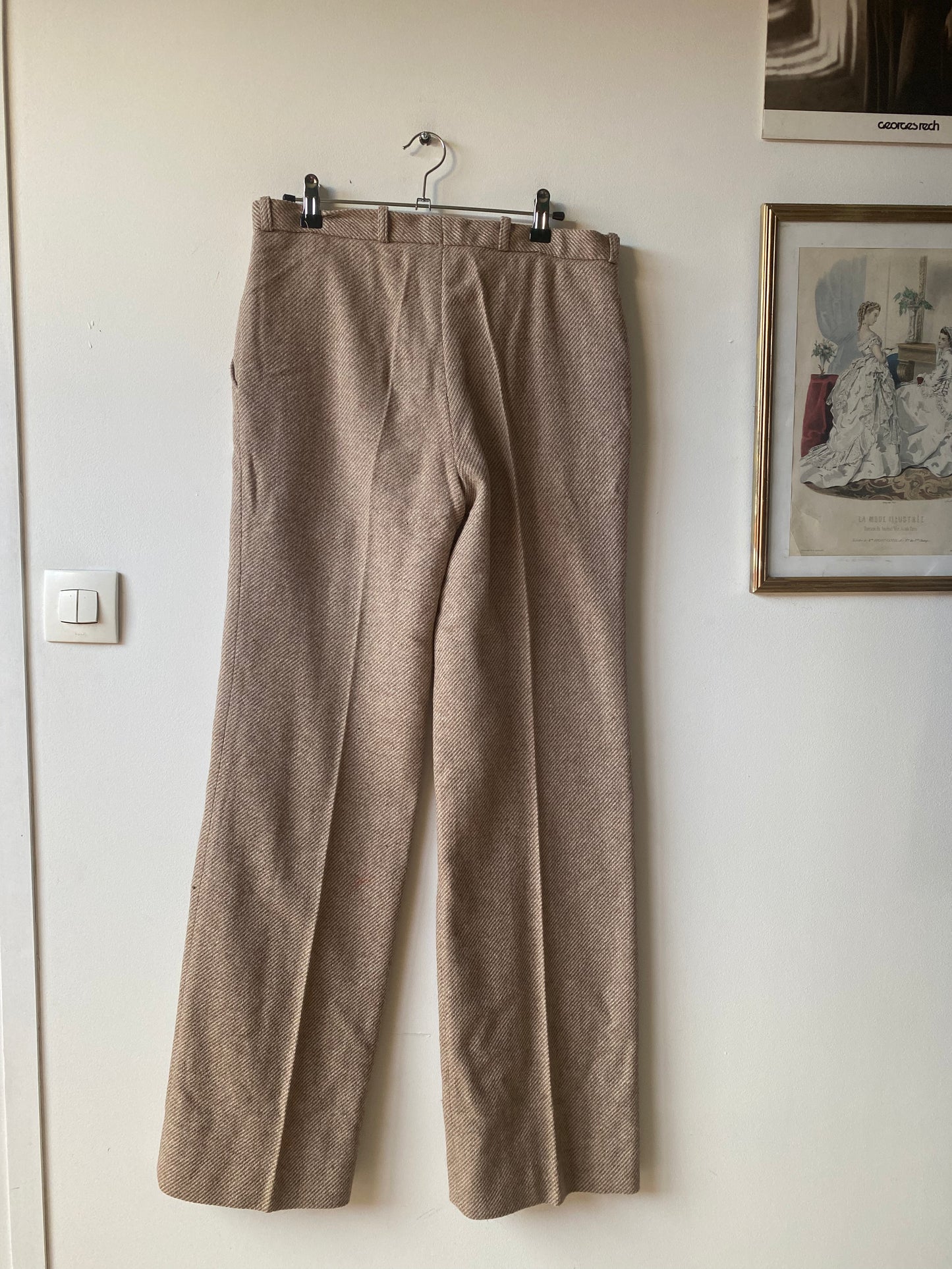 Pantalon beige 70s