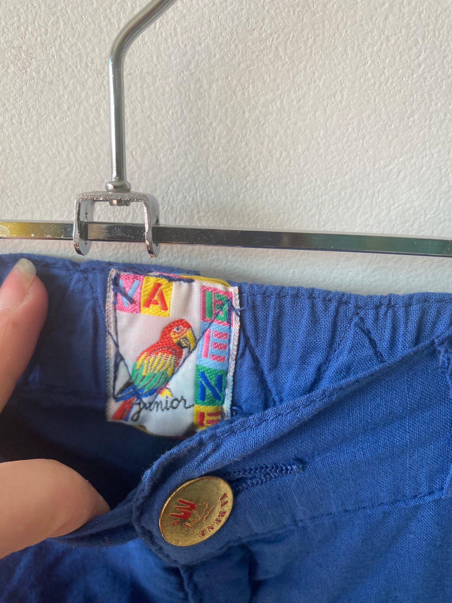 Pantalon bleu 80s