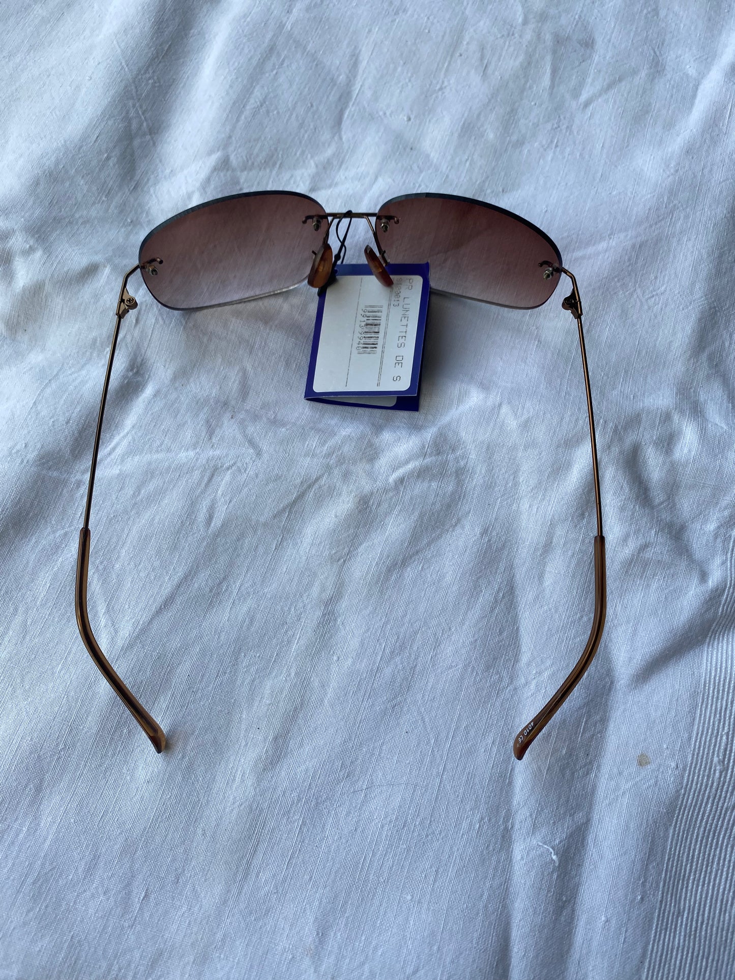 Lunette de soleil marron