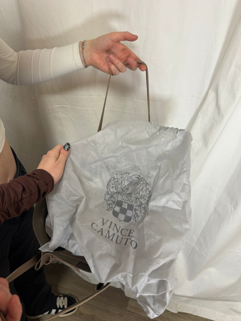 Sac à main marron Foggia Camuto