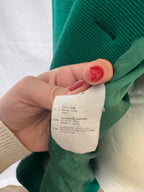 Veste en laine verte