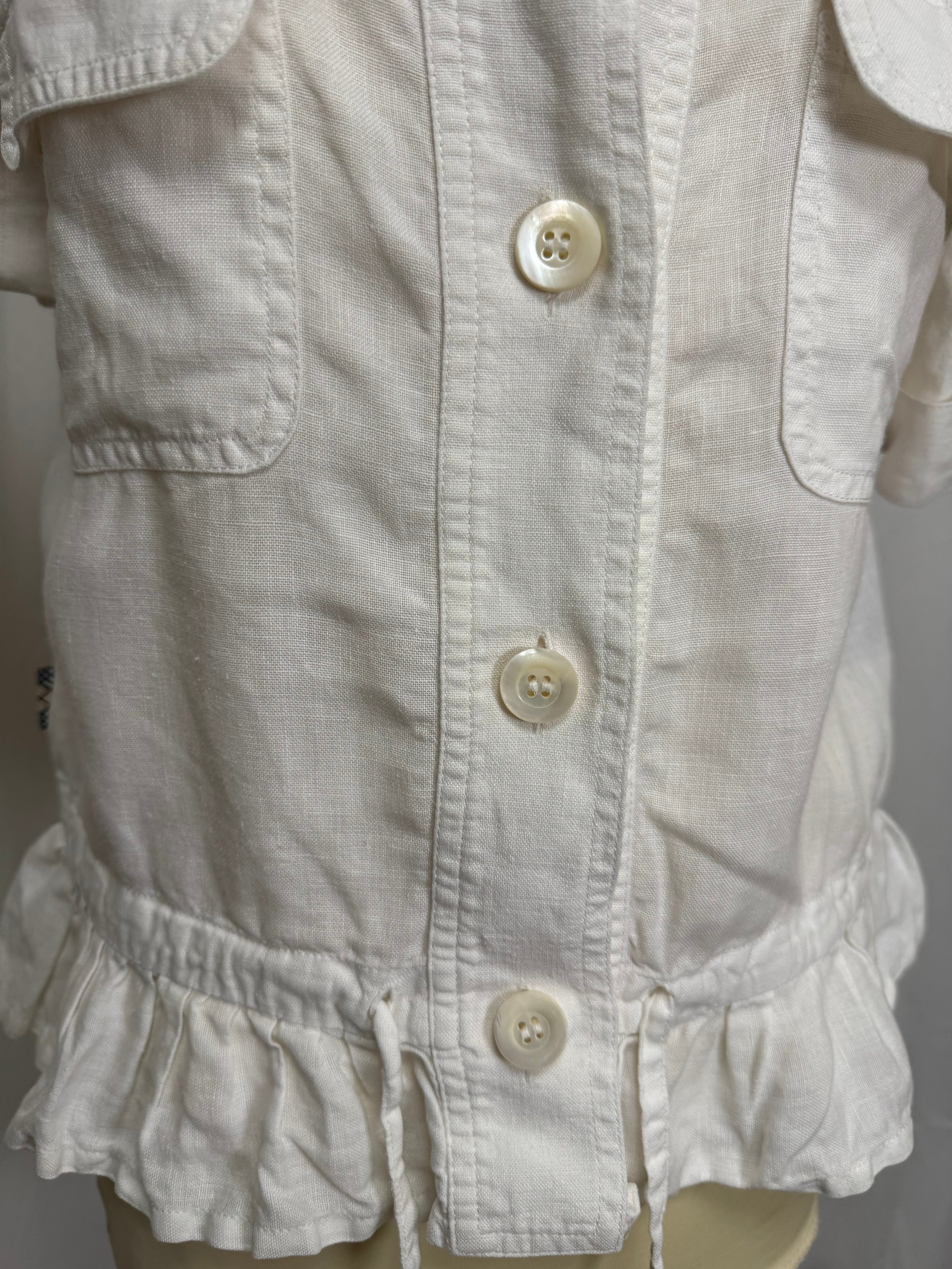 Chemise en lin Burberry
