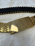Ceinture en métal doré