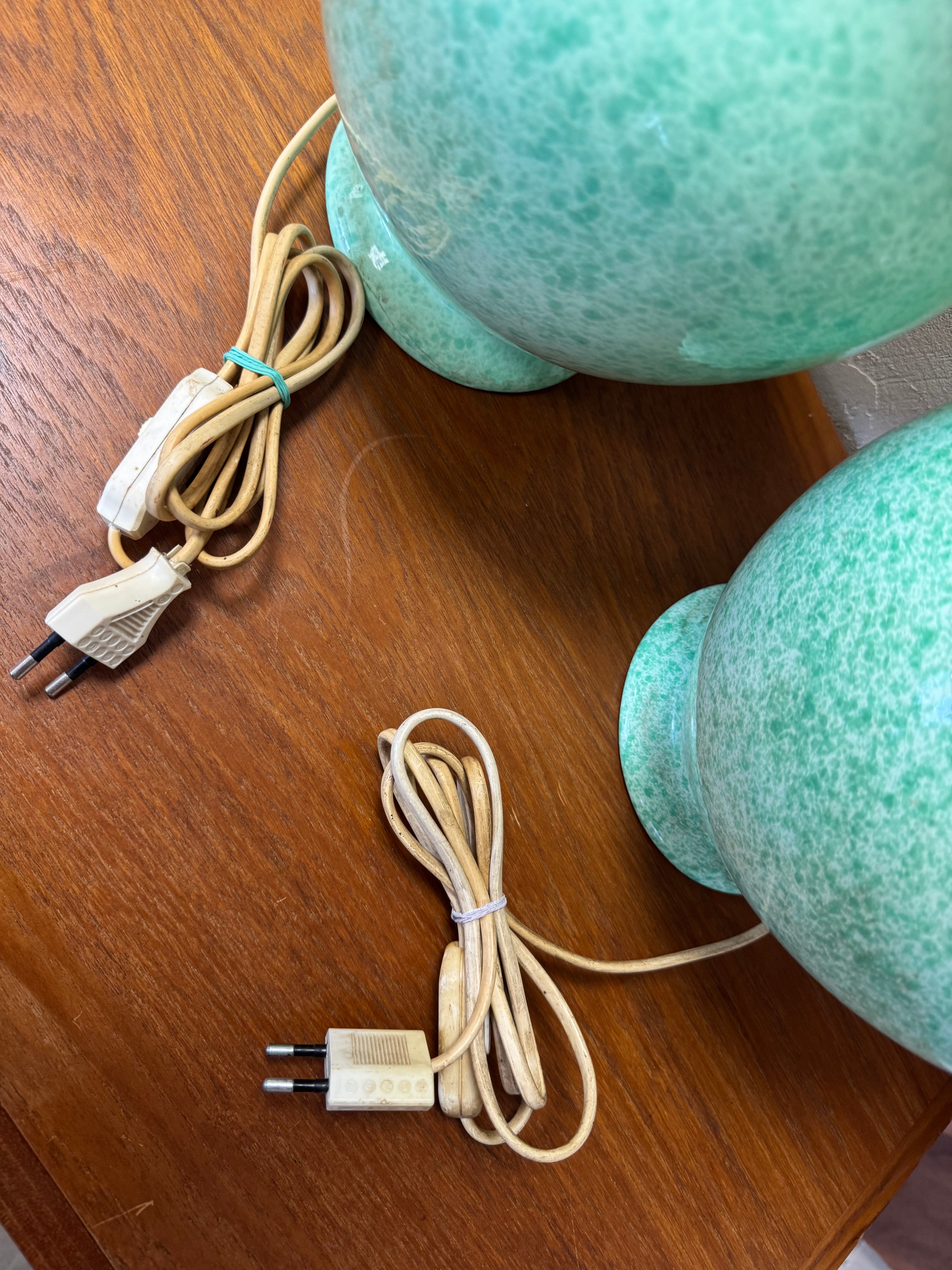 Paire de lampe en céramique