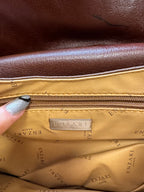 Sac en cuir marron