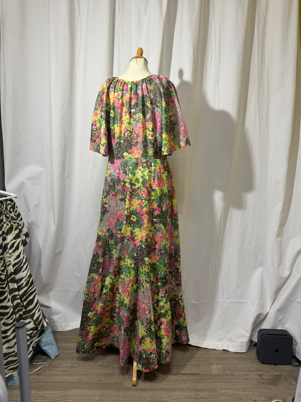 Robe à fleurs 70s