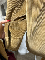 Veste velours côtelés