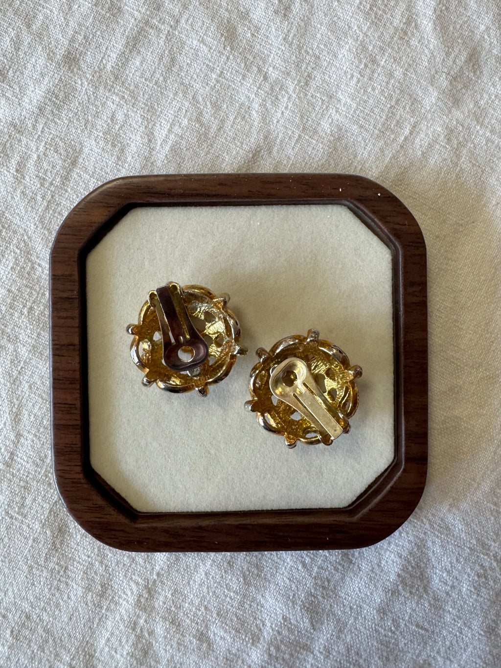 Boucles d'oreilles à strass