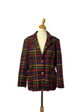 Veste à carreaux