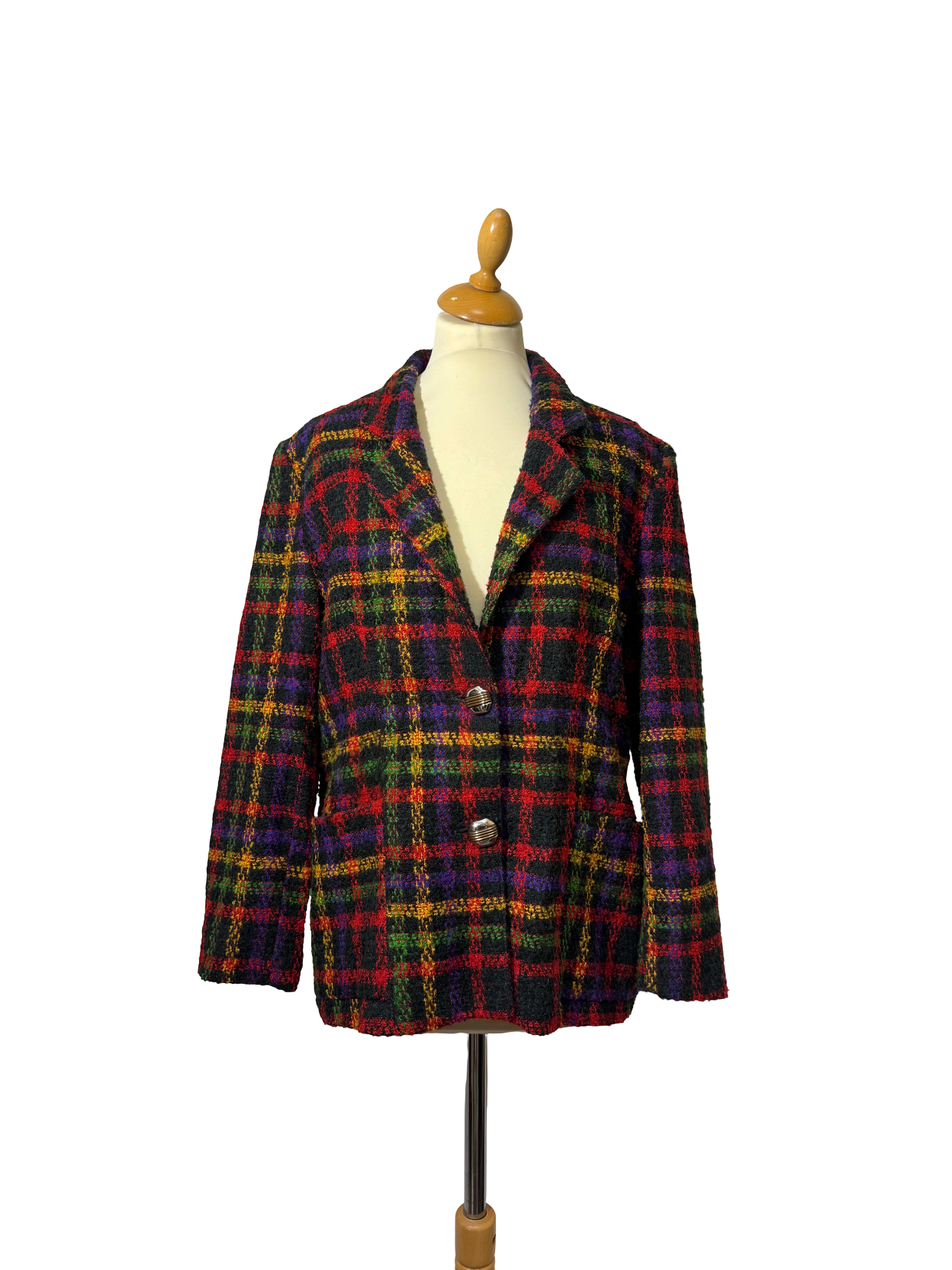 Veste à carreaux