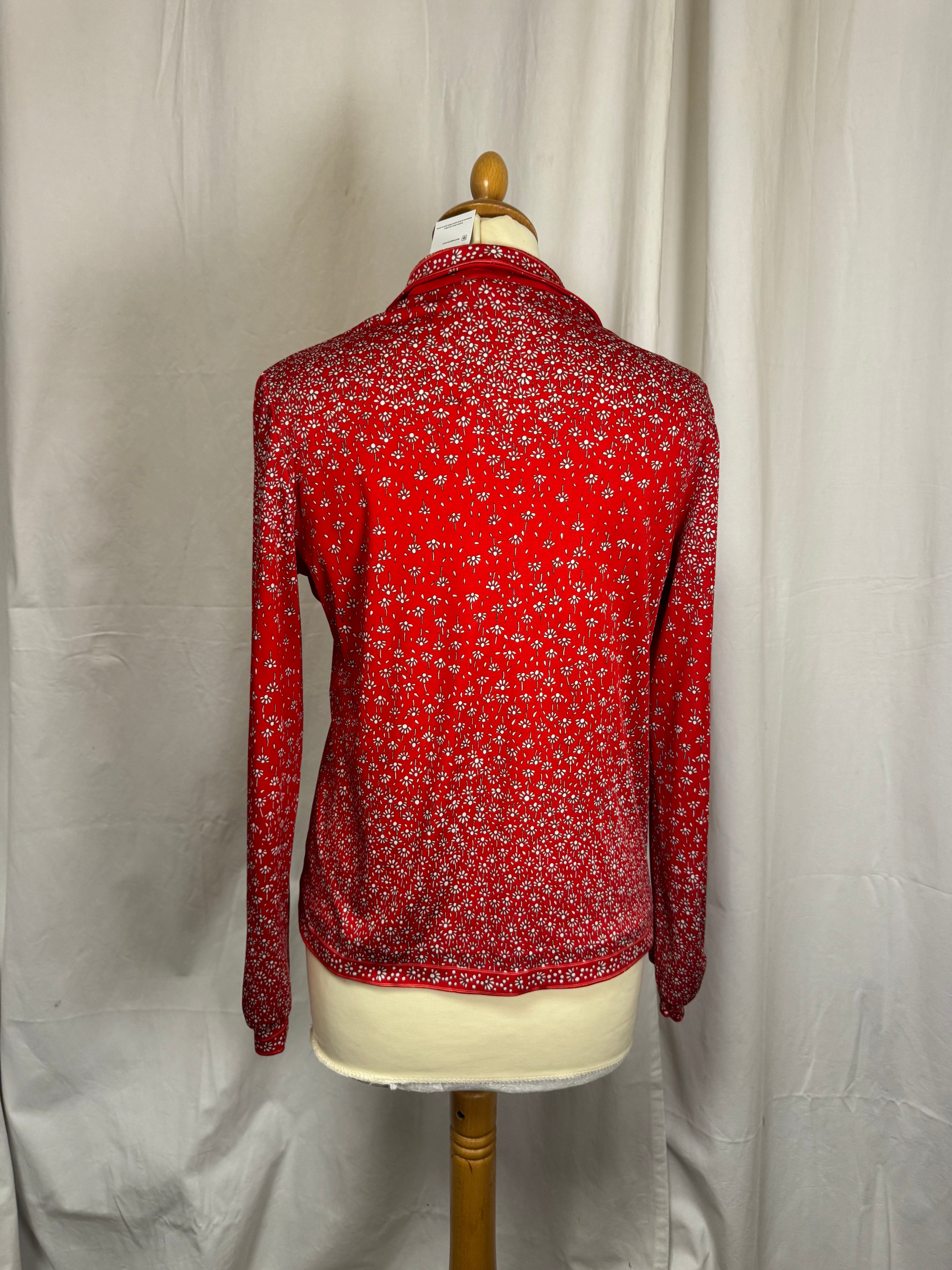 Chemise à fleurs