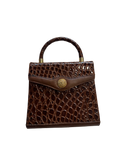Sac en cuir vernis