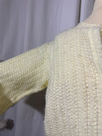 Cardigan jaune