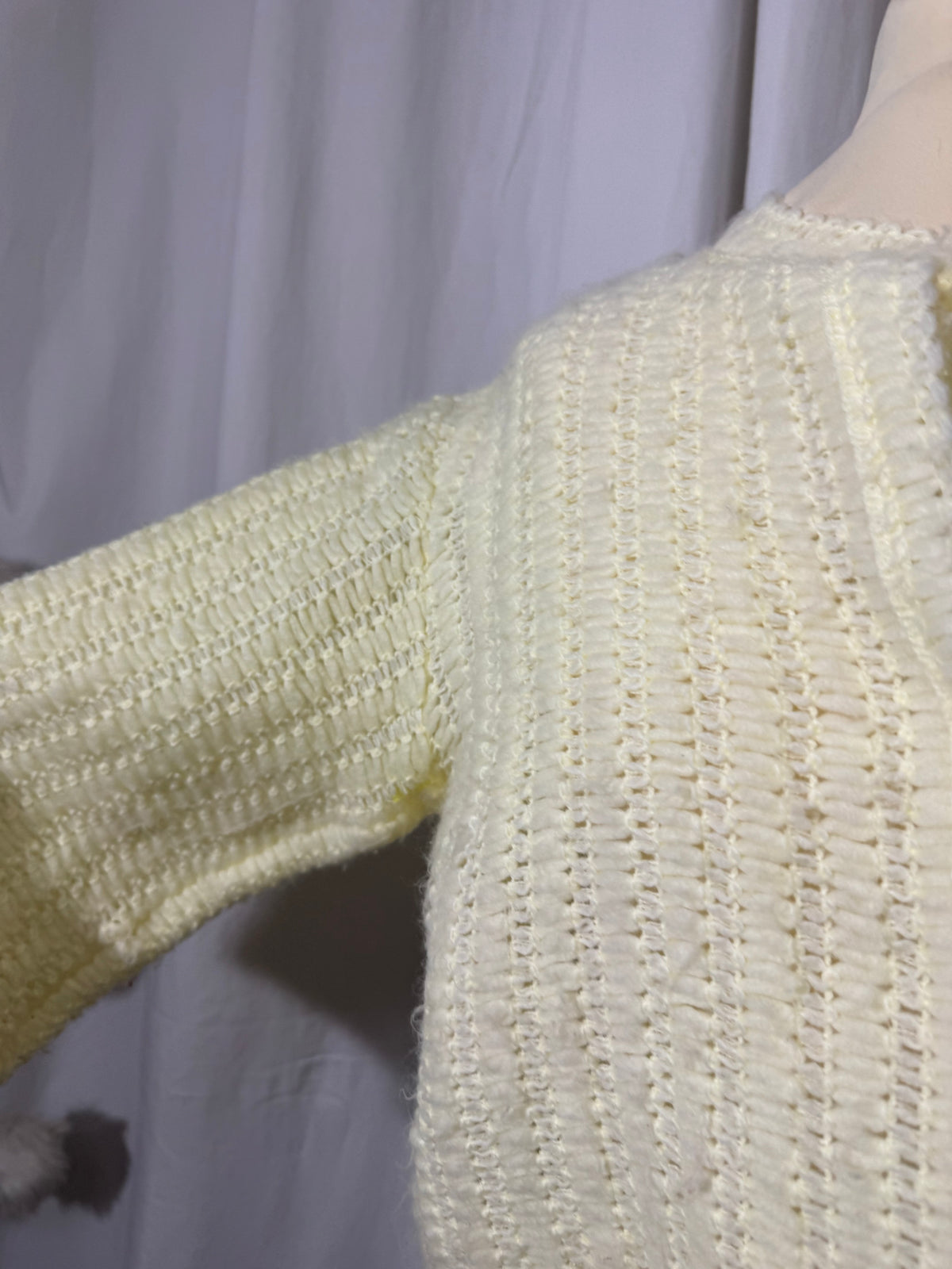 Cardigan jaune