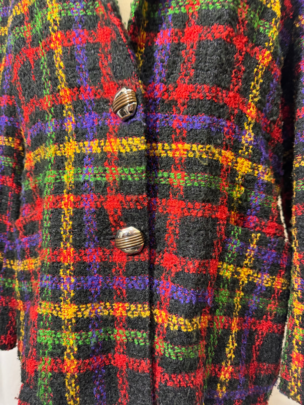 Veste à carreaux