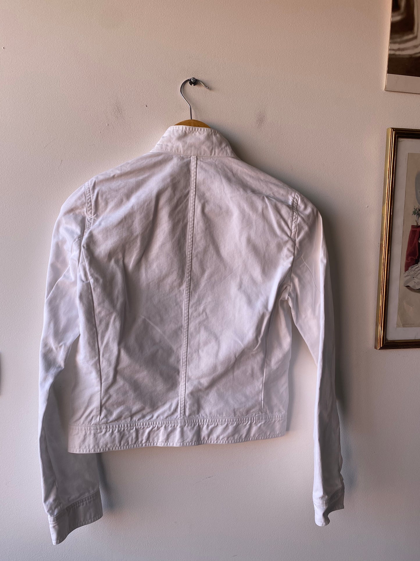 Veste blanche Celine