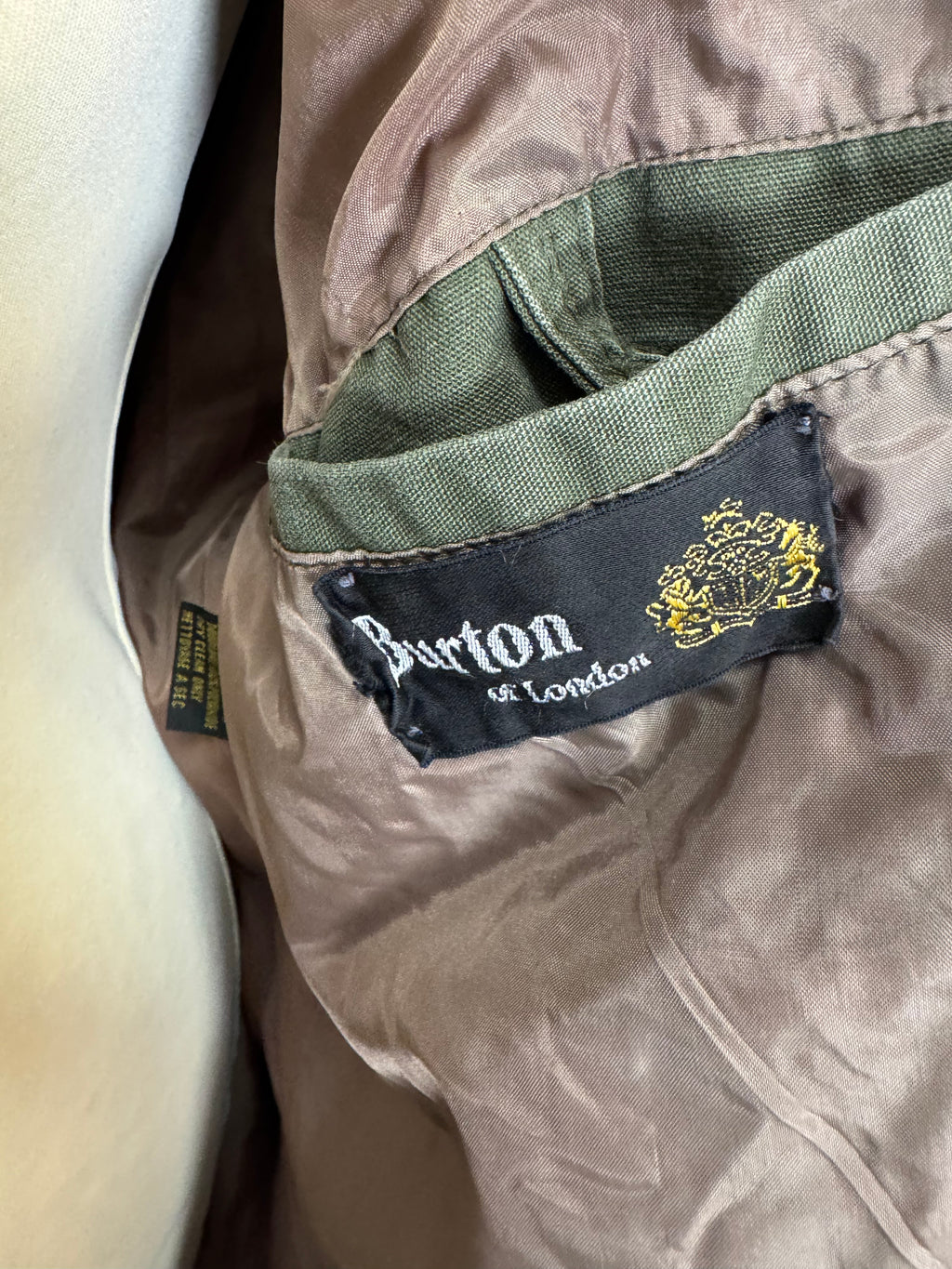 Trench-coat kaki Burton
