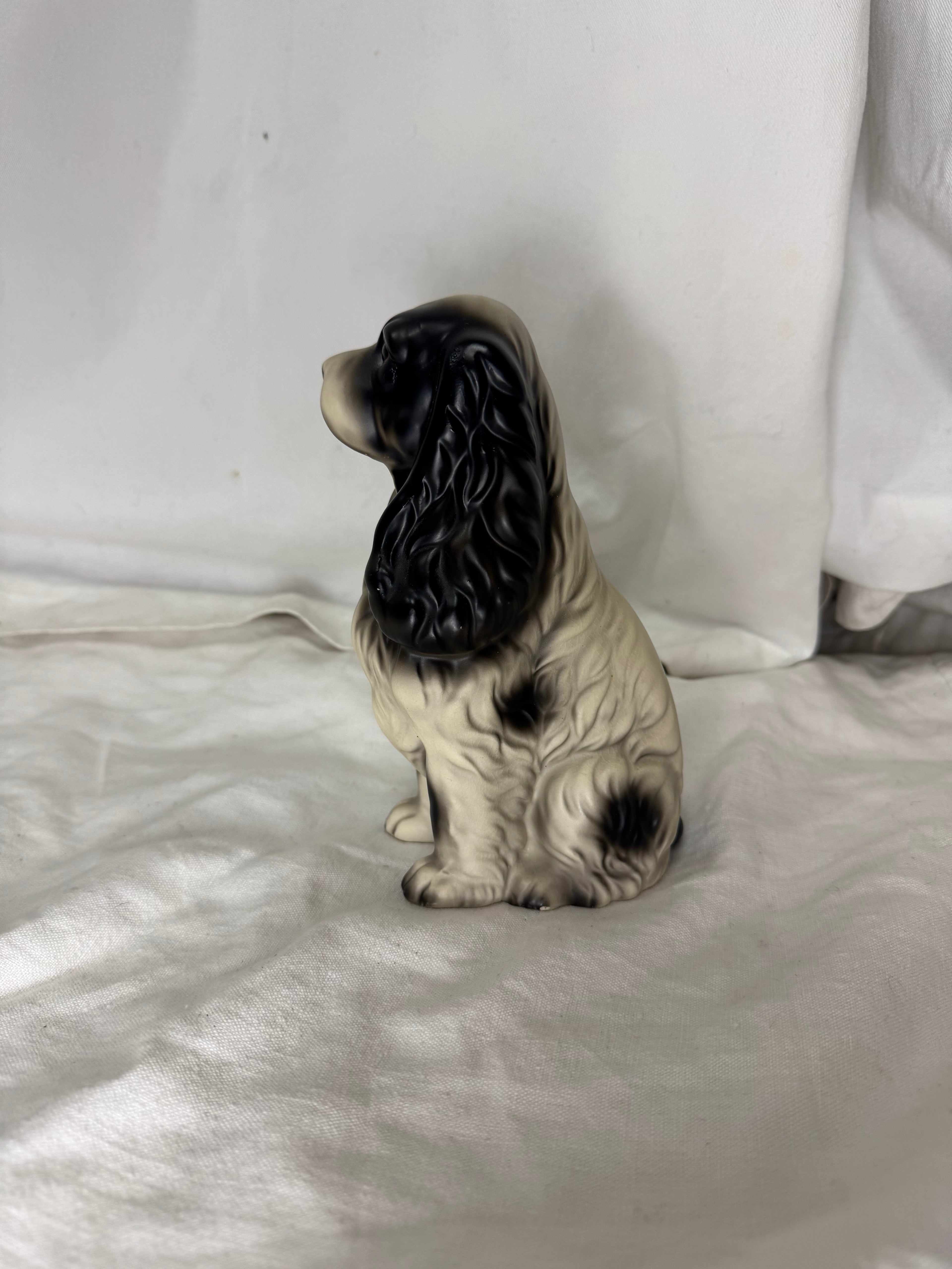 Chien en céramique