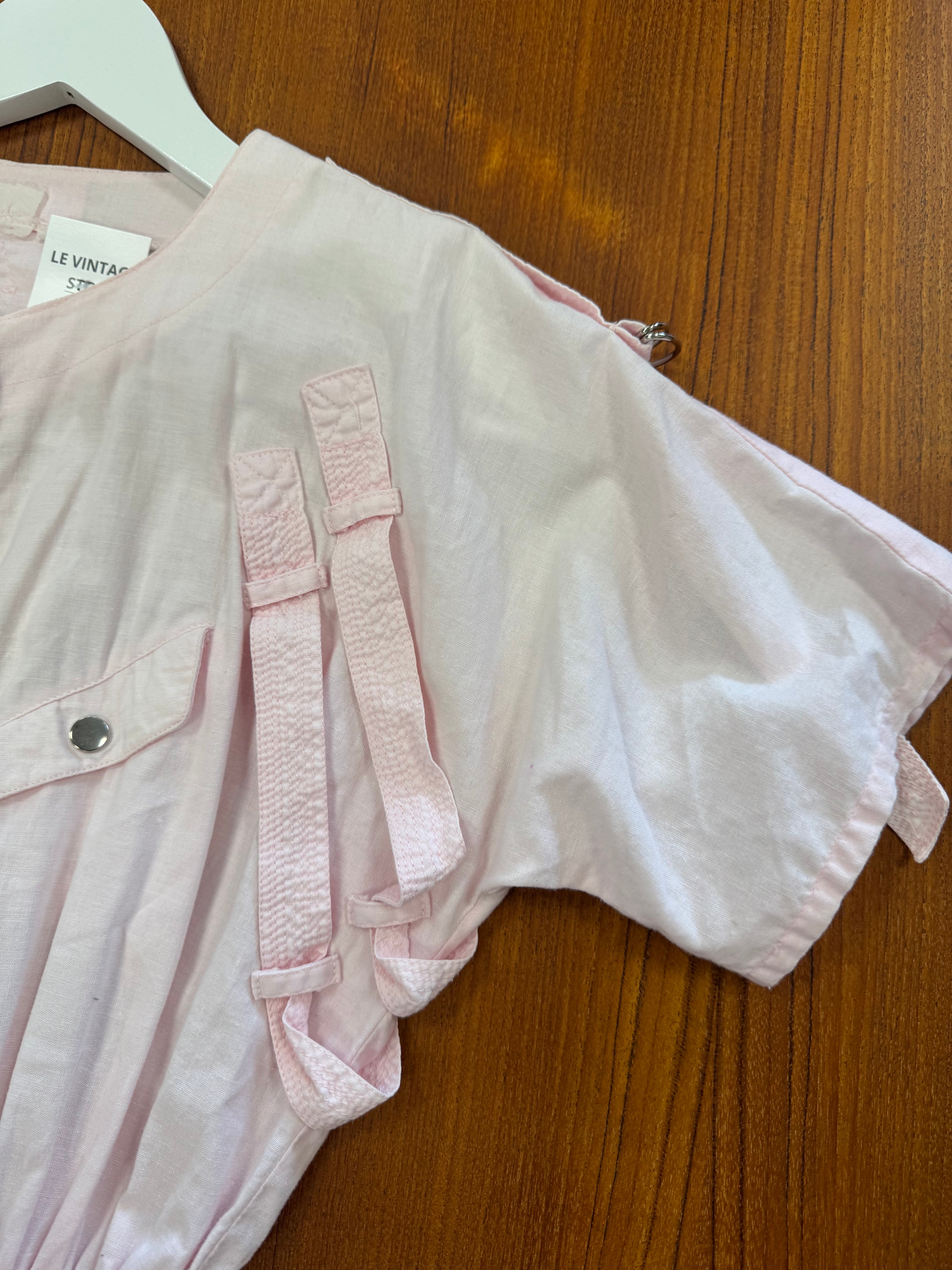 Blouse courte 80s