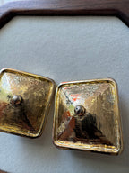 Boucles d’oreilles doré