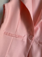 Chemise à fleurs 70s