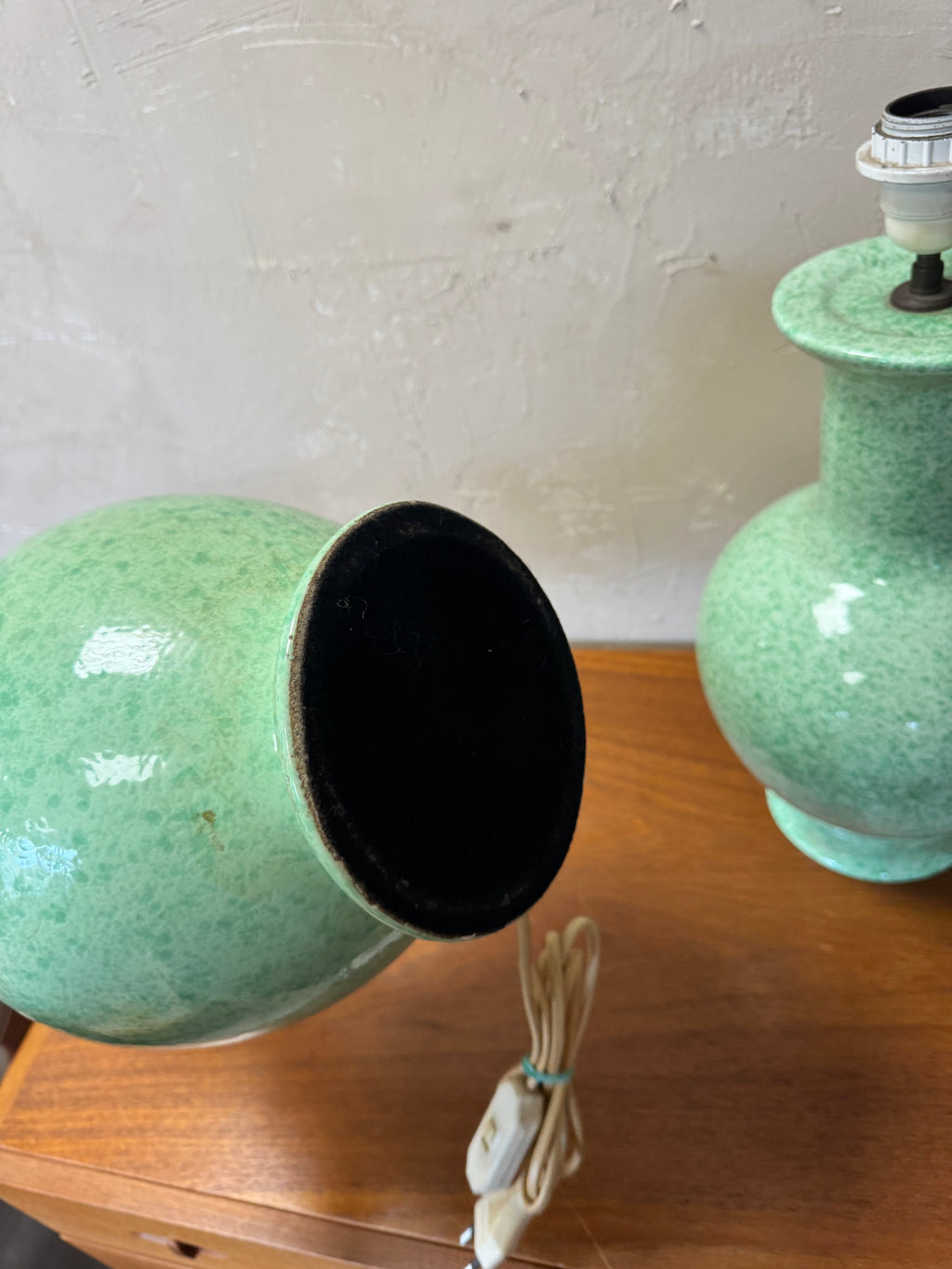 Paire de lampe en céramique