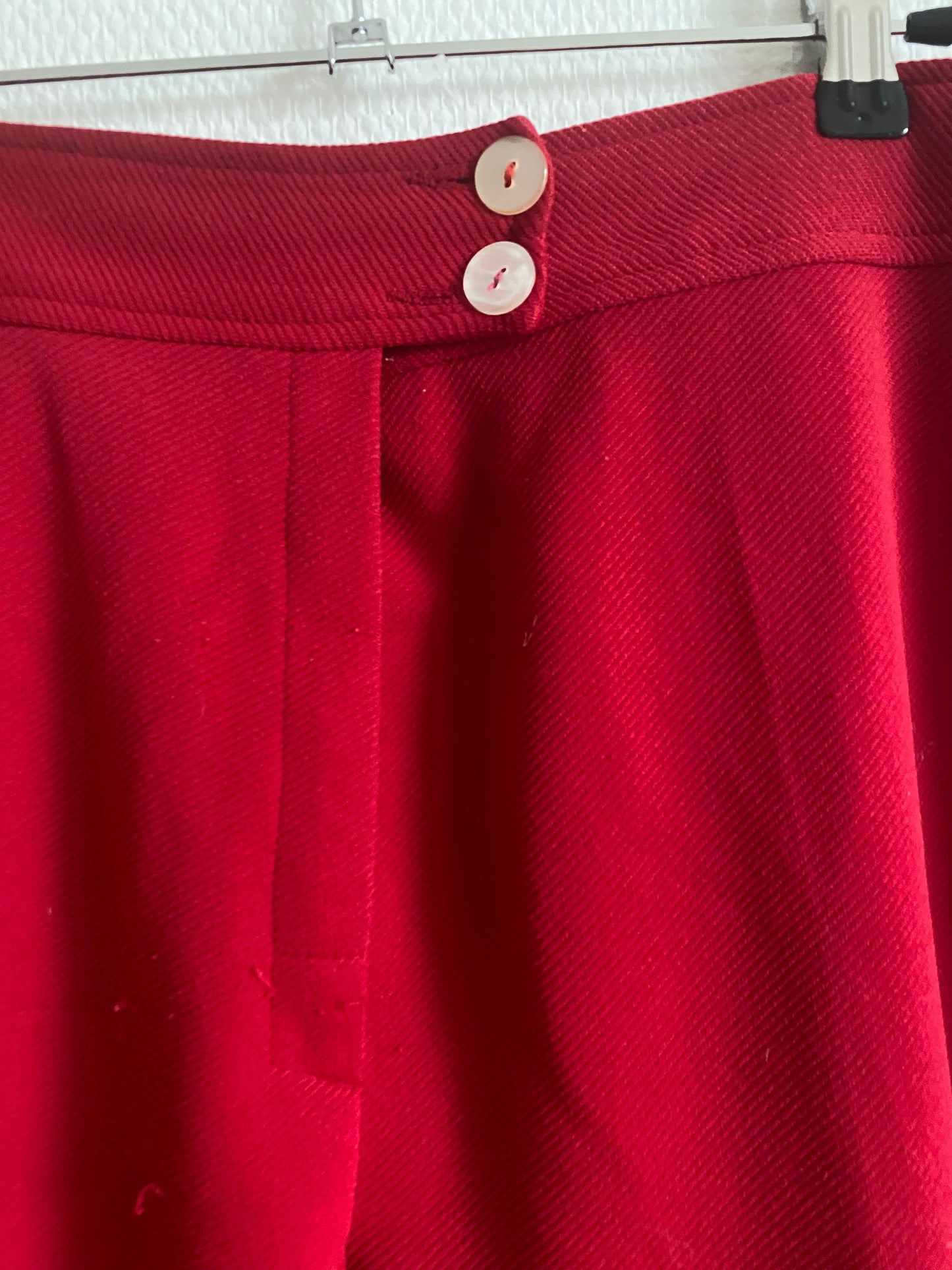 Pantalon rouge 70s