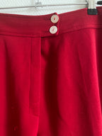 Pantalon rouge 70s