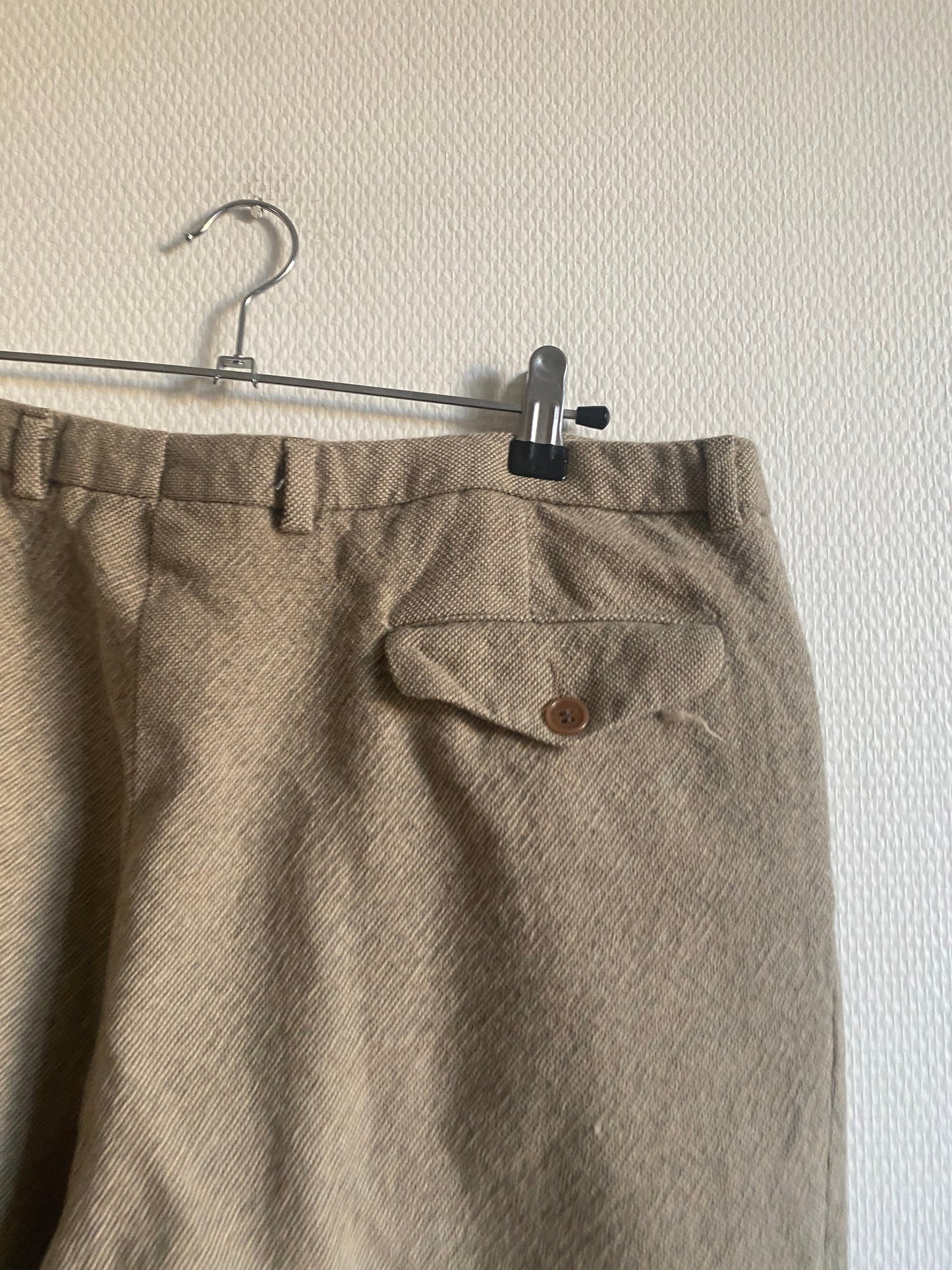 Pantalon en laine 70s