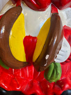 Tirelire clown en céramique