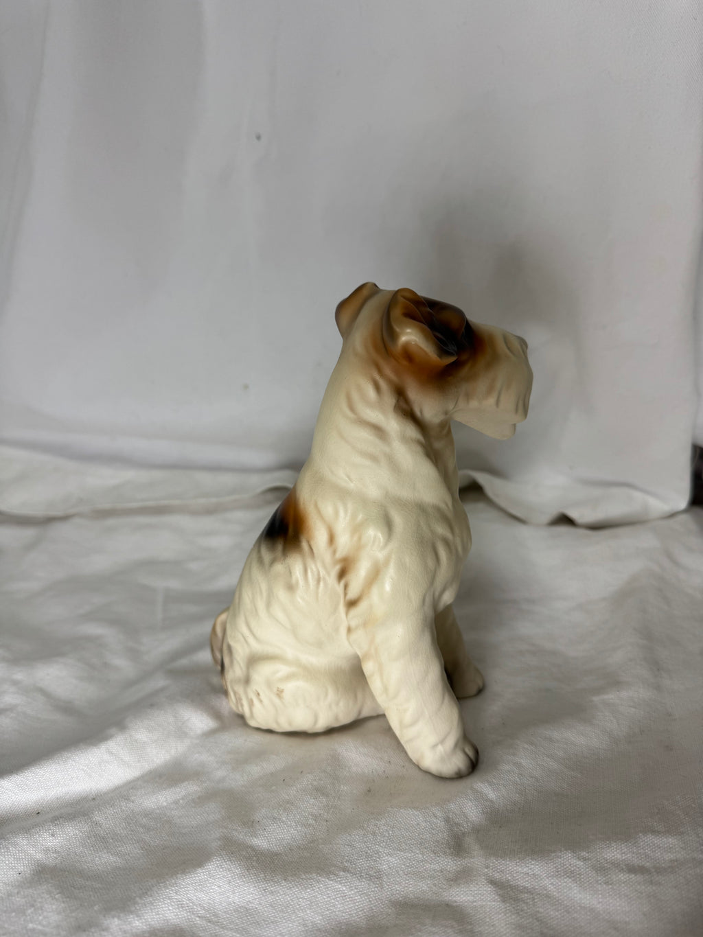 Chien en céramique